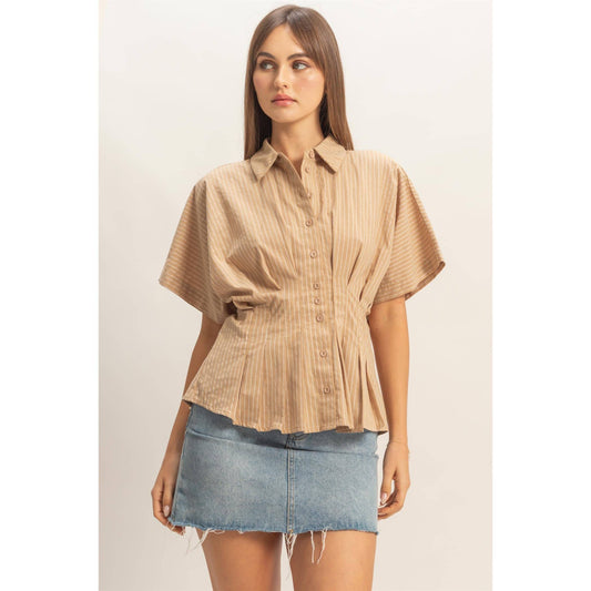 Desert Muse Button Top