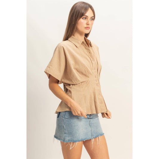 Desert Muse Button Top